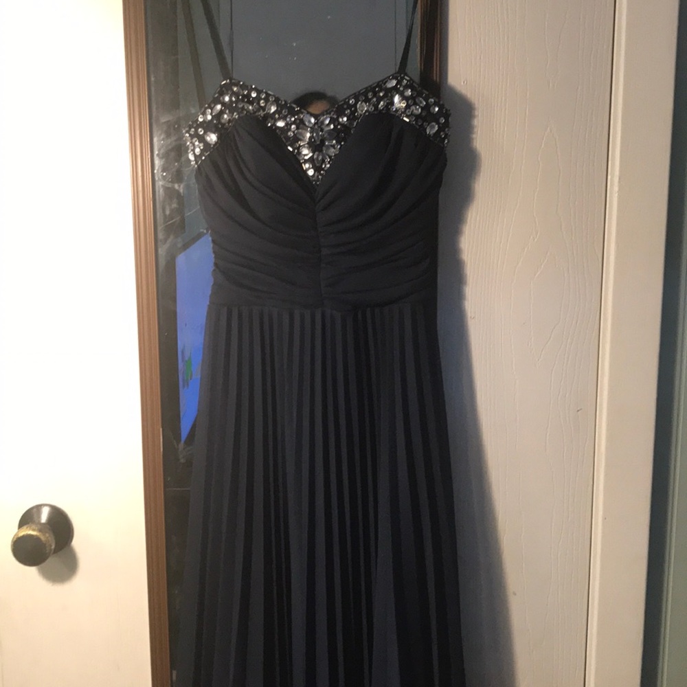 Navy blue prom/military ball dress
